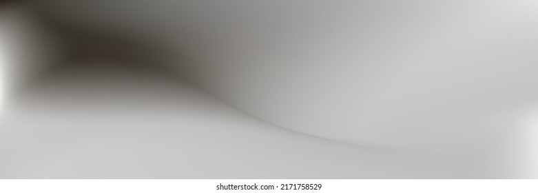 Fluid Cloud Smoke Water Liquid Gradient Backdrop. Curve Weather Light Blurry Silver Gradient Mesh. Smog Smooth Grey Gray Wavy Metal Background. Sky Monochrom Pastel Flow White Cloudy Design Pic.
