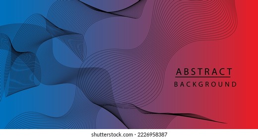 Fluid color abstract  background with lines for magazines.