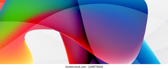 Fondo abstracto de color fluido. Gradientes líquidos, patrón de ondas. Plantilla de negocios de moda para tecno para papel de pared, banner, fondo o aterrizaje