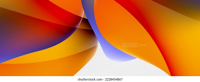 Fondo abstracto de color fluido. Gradientes líquidos, patrón de ondas. Plantilla de negocios de moda para tecno para papel de pared, banner, fondo o aterrizaje