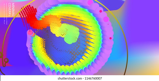 Fondo de color fluido. Forma líquida. Vector Eps10.