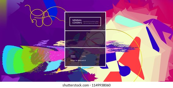 Fluid color background. Liquid shape . Eps10 vector.