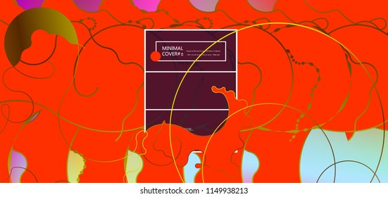 Fluid color background. Liquid shape . Eps10 vector.