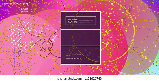 Fluid color background. Liquid shape . Eps10 vector.