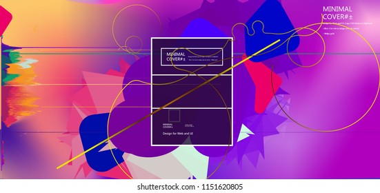Fluid color background. Liquid shape . Eps10 vector.