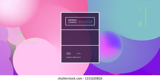 Fondo de color fluido. Forma líquida. Vector Eps10.