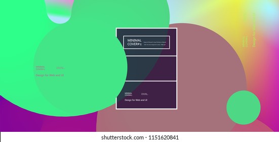 Fluid color background. Liquid shape . Eps10 vector.