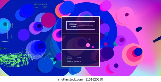 Fluid color background. Liquid shape . Eps10 vector.