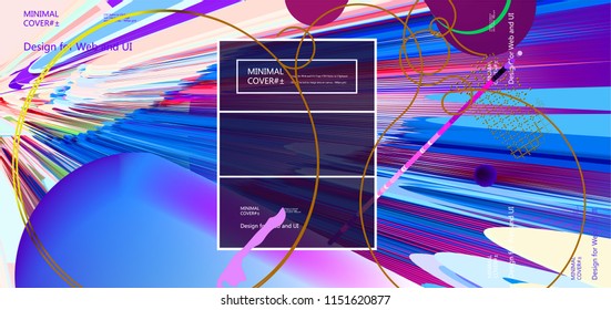 Fondo de color fluido. Forma líquida. Vector Eps10.
