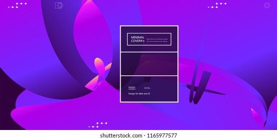 Fluid color background. Liquid shape . Eps10 vector.