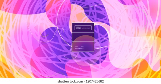 Fluid color background. Liquid shape . Eps10 vector