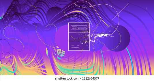 Fluid color background. Liquid shape . Eps10 vector.