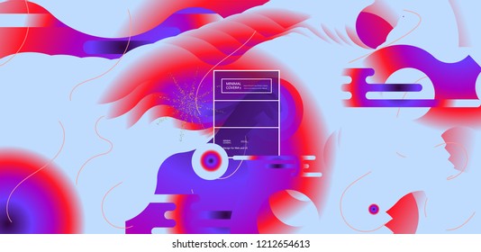 Fluid color background. Liquid shape . Eps10 vector.