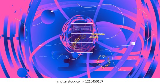 Fluid color background. Liquid shape . Eps10 vector.