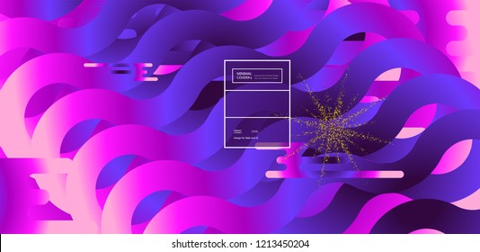 Fondo de color fluido. Forma líquida. Vector Eps10.