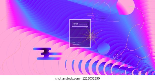 Fluid color background. Liquid shape . Eps10 vector.