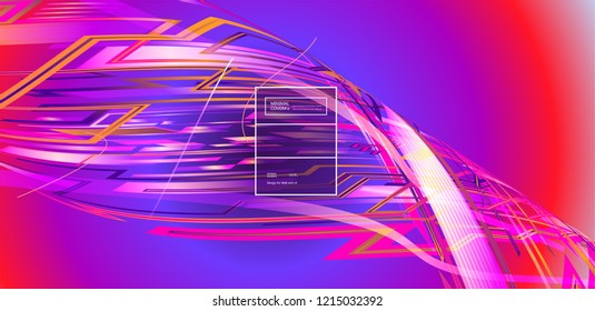 Fondo de color fluido. Forma líquida. Vector Eps10.