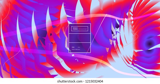 Fondo de color fluido. Forma líquida. Vector Eps10.