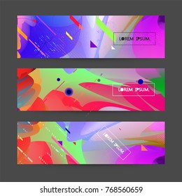  Fluid color background. Liquid shape on white. Eps10 vector.
