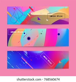  Fondo de color fluido. Forma líquida en blanco. Vector Eps10.