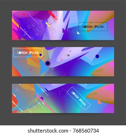  Fluid color background. Liquid shape on white. Eps10 vector.