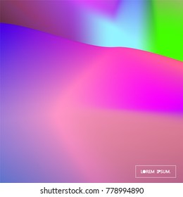  Fluid color background. Liquid shape on white. Eps10 vector.