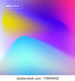  Fluid color background. Liquid shape on white. Eps10 vector.
