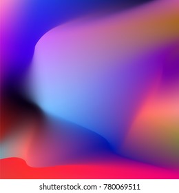 Fluid color background. Liquid shape on white. Eps10 vector.

