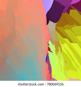 Fluid color background. Liquid shape on white. Eps10 vector.
