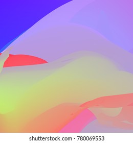 Fluid color background. Liquid shape on white. Eps10 vector.
