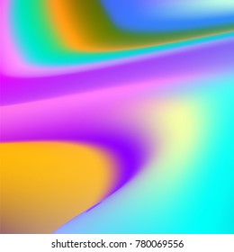 Fondo de color fluido. Forma líquida en blanco. Vector Eps10.
