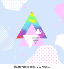 Fluid color cover design with gradient vector illustration. Minimalistic design. Background with dynamic design. Colorful pattern texture. Modern cover design. Template background