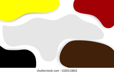 Fluid color covers set. Colorful bubble shapes with gradients. Trendy design. Eps10 vector. - Vector