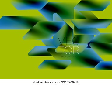 Color del fluido formas geométricas dinámicas de fondo abstracto. Ilustración vectorial para fondo de banner de fondo o página de aterrizaje de papel pintado