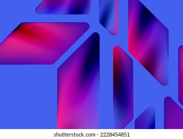 Fluid color dynamic geometric shapes abstract background. Vector illustration for wallpaper banner background or landing page