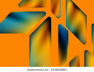 Fluid color dynamic geometric shapes abstract background. Vector illustration for wallpaper banner background or landing page