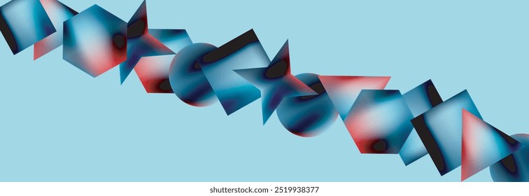 Fluid color geometric shapes abstract background. Vector Illustration For Wallpaper, Banner, Background, Card, Book Illustration, landing page