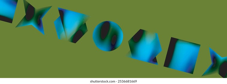 Fluid color geometric shapes abstract background. Vector Illustration For Wallpaper, Banner, Background, Card, Book Illustration, landing page