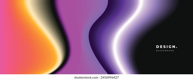 Fluid color gradient background. Abstract liquid gradation backdrop. Abstract vibrant design. Suitable for presentation, branding, promotion, branding, or advertisement.