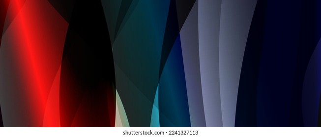 Fluid color gradients with dynamic wave line effect. Vector Illustration For Wallpaper, Banner, Background, Card, Book Illustration, landing page