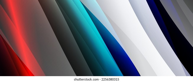Fluid color gradients with dynamic wave line effect. Vector Illustration For Wallpaper, Banner, Background, Card, Book Illustration, landing page