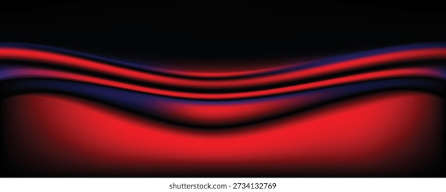 Concepto de movimiento de color fluido, Ilustración vectorial eps10.