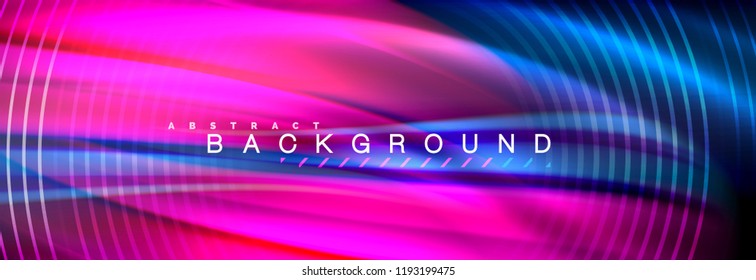 Fluid color wave line background. Trendy abstract layout template for business or technology presentation, internet poster or web brochure cover, wallpaper. Vector illustration