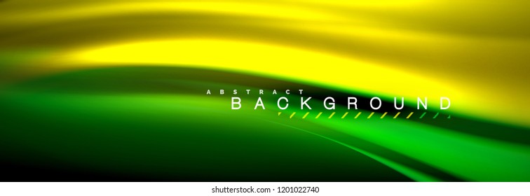 Fluid color wave line background. Trendy abstract layout template for business or technology presentation, internet poster or web brochure cover, wallpaper. Vector illustration