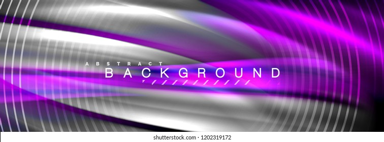 Fluid color wave line background. Trendy abstract layout template for business or technology presentation, internet poster or web brochure cover, wallpaper. Vector illustration