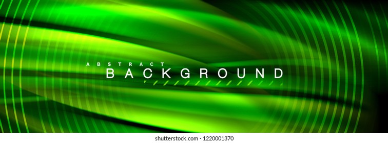 Fluid color wave line background. Trendy abstract layout template for business or technology presentation, internet poster or web brochure cover, wallpaper. Vector illustration