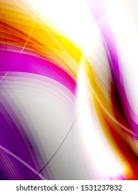 Fluid color wave pattern, liquid design style abstract banner background. Dynamic splash paint illustration