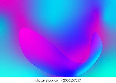 Fluid Colorful Futuristic Trendy Design Vector Fantastic Project Background.