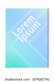Fluid colorful liquid gradients. Modern abstract gradient shapes composition. Minimal Vector cover design. Futuristic design. Eps10 vector.