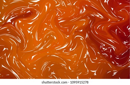 Fluid colorful shapes background. Orange Trendy gradients. Fluid shapes composition. Abstract Modern Liquid Swirl Marble flyer design for background. vector Eps10.